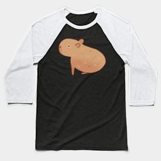 Cute Capybara art Baseball T-Shirt